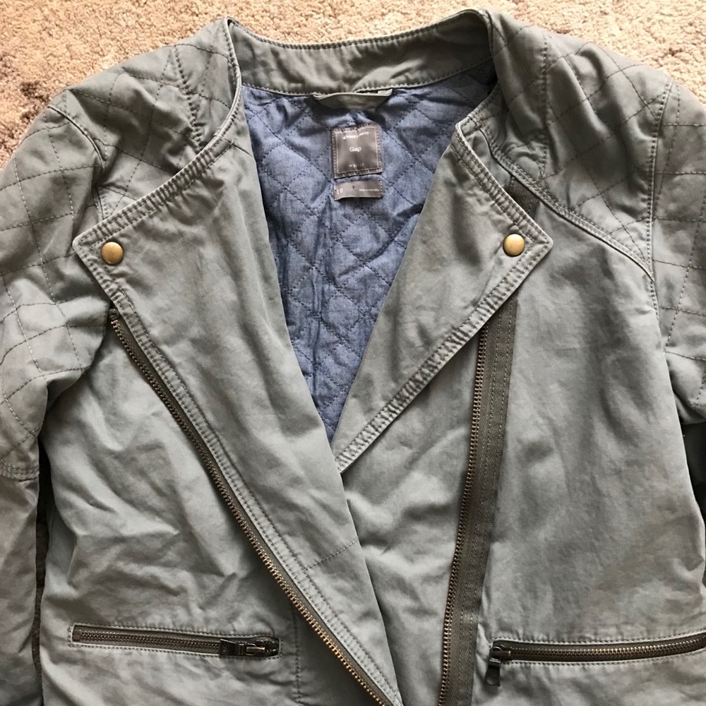 Moto-style jacket - Picture 2 of 5